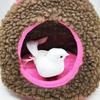 Winter Warm Vogel Papagei Nest Haus Polarfleece Wellensittich Hängematte Kleintier Hängende Schaukelbett Höhle Vögel Käfig Zubehör Oiseaux