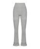 Jyukipeu Cotton Mix Lace Bootcut Rib Pants (3 Colors)