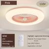 110V/220V LED Light 40W Dimmable Office Home Bedroom Ceiling Fan Light with Remote Control