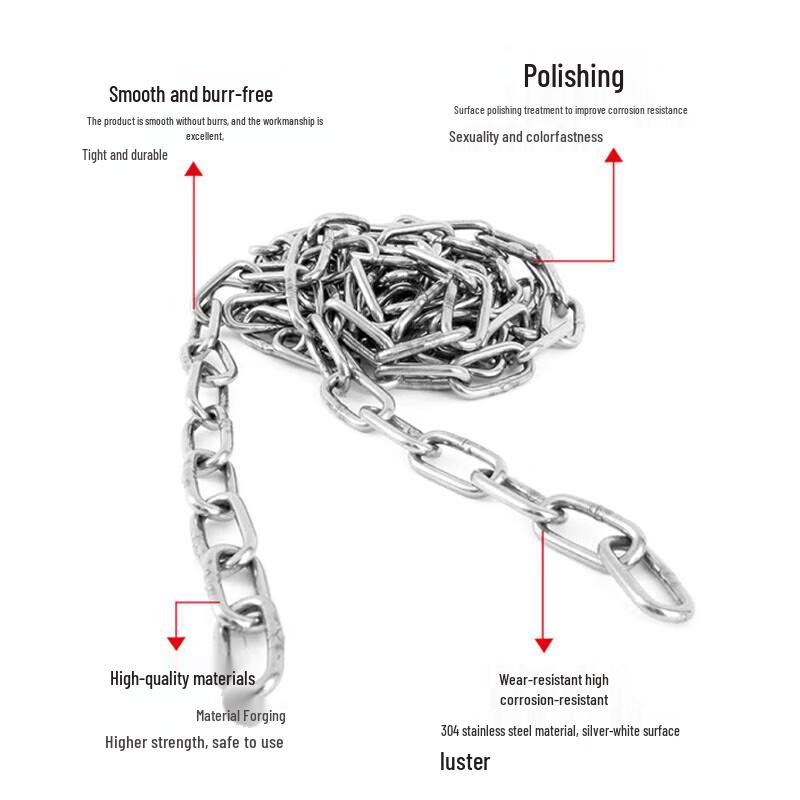 304 Stainless Steel Short Link Chain