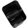 Container Drainer for Cutlery Knives Kitchen Utensils Basket Stand Black
