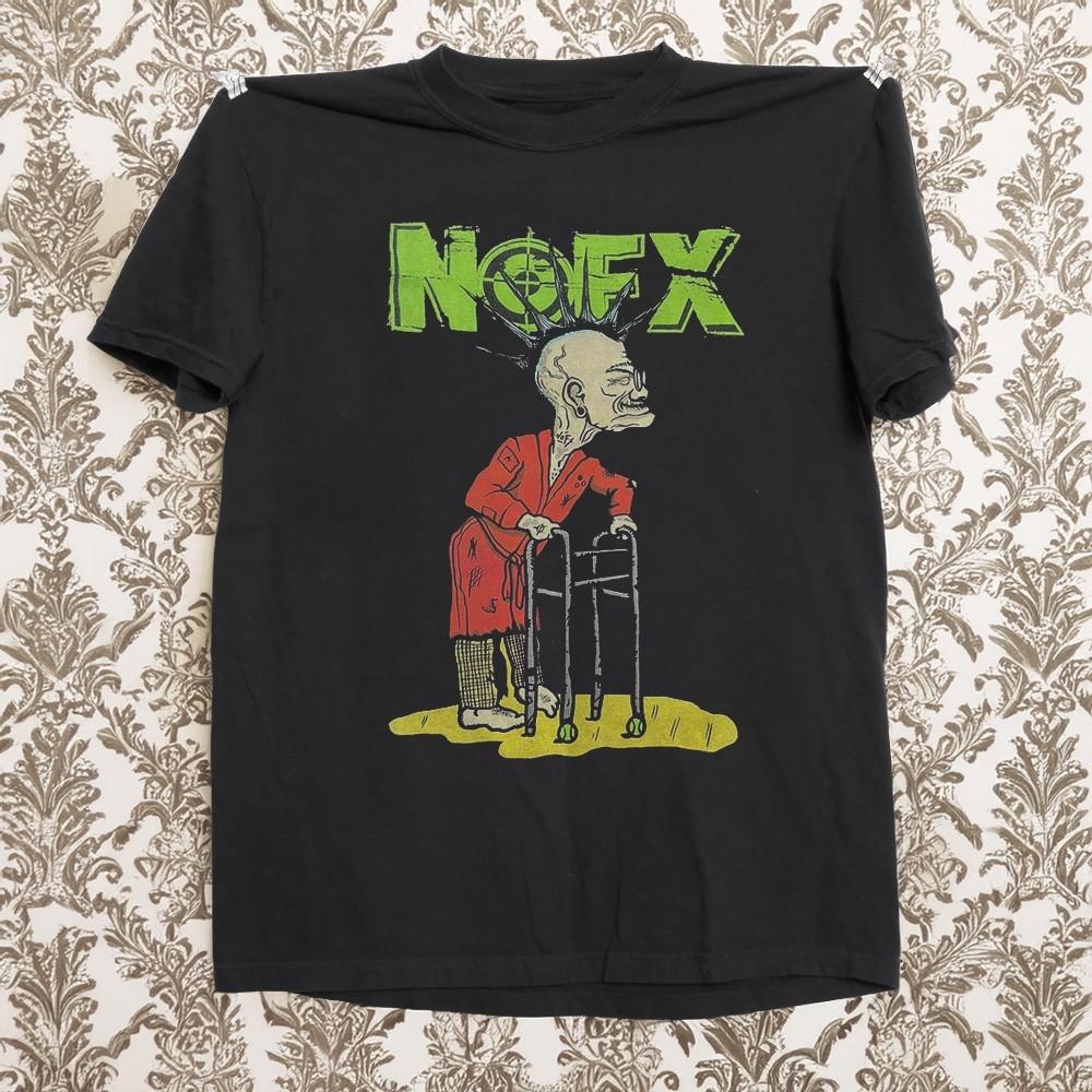 

NOFX Punk Walker Cotton Unisex Classic Black Cotton Tshirt Size S5XL Unisex T-Shirt XXL