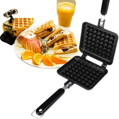 Cake Mold Household Waffle Non-Stick Pastry Gas Stove Baking Tray DIY Baking Tool Set Lattice Muffin Machine