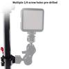 Pince de Tige Polyvalente pour Montage de Caméra Filetage 1/4 Compatibilité avec Accessoires Caméra de Sport Lumière d'Appoint