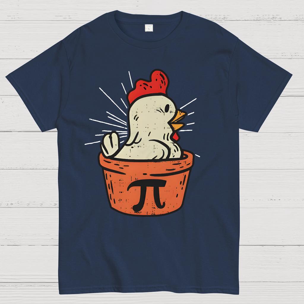 Funny Chicken Pot Pi Cotton Summer Casual Cool Loose T-Shirt