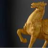 Natural Boxwood Animal horse statue Solid wood carving Suitable for home Room Office Desktop Art Deco accessories