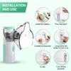 Medical Silent Mesh Nebulizer Ruční astmatický inhalátor Atomizér Dětská zdravotní péče Mini přenosný nebulizační zvlhčovač