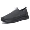 Shoes Men's Mesh Hollow Breathable Non-smelly Feet Dad Shoes Polyurethane Lightweight Soft Sole One Pedal Dad Shoes