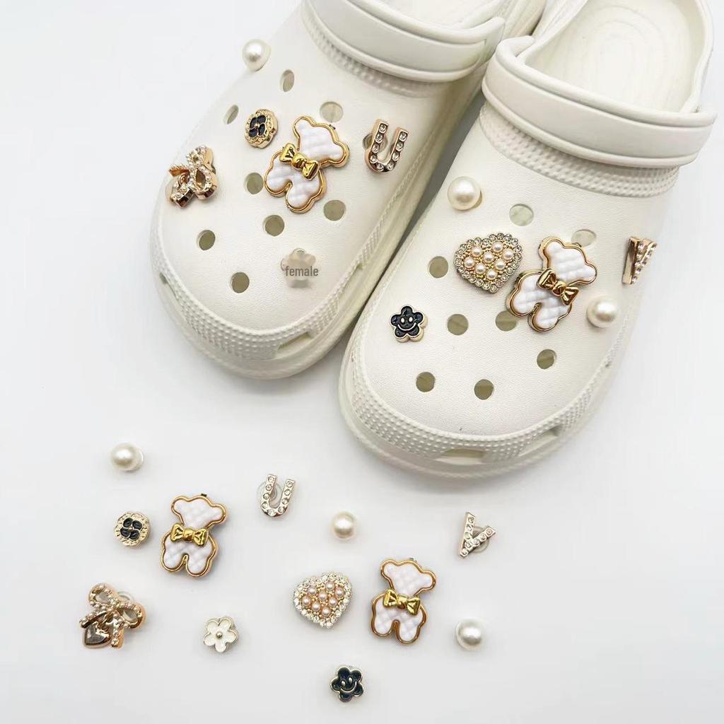 Cartoon Bear 3D Decorative Buckles for Crocs - Detachable Accessories