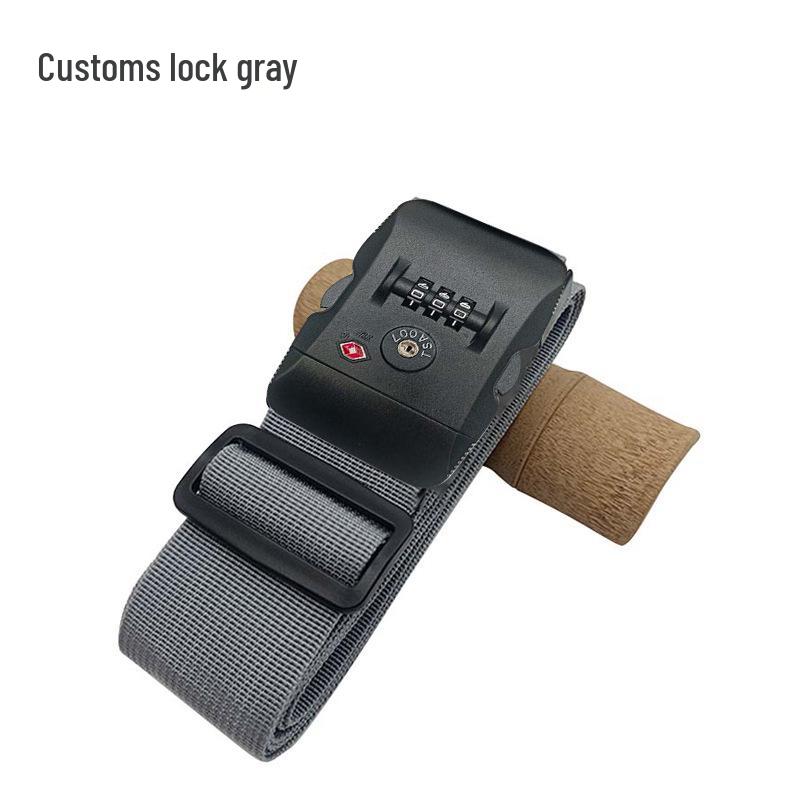 Secure Polypropylene TSA Lock Luggage Strap with Buckle for Cross-Border Travel