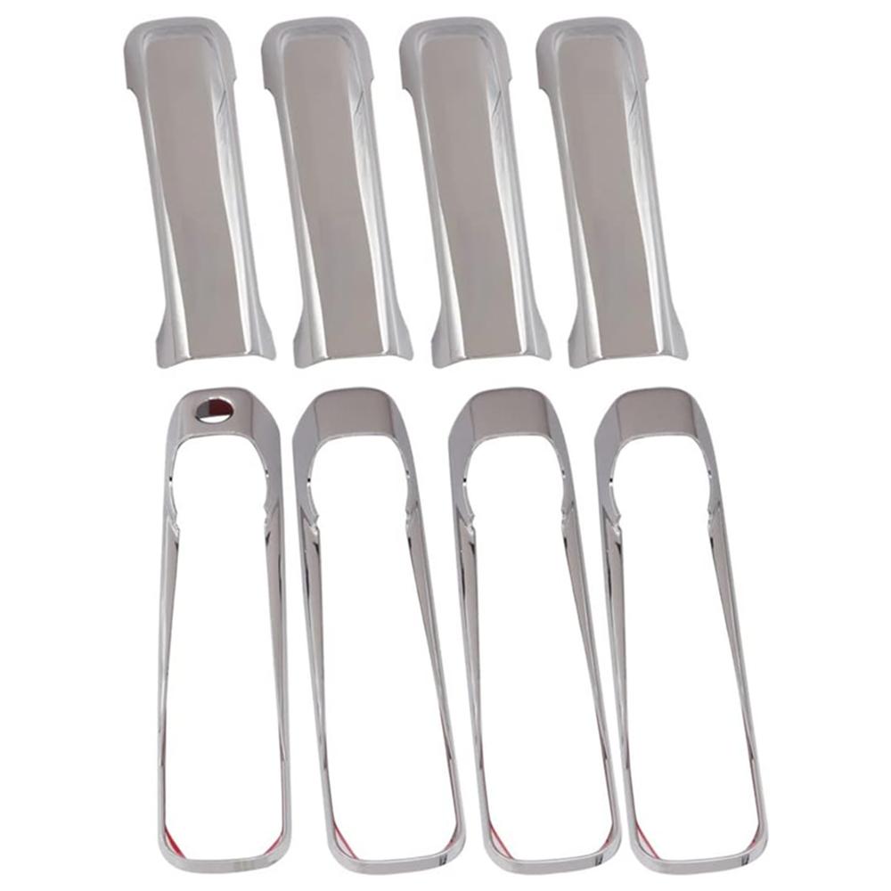 Chrome Door Handle Cover Cap For Dodge Ram 1500 2500 3500 4500 2009-2018