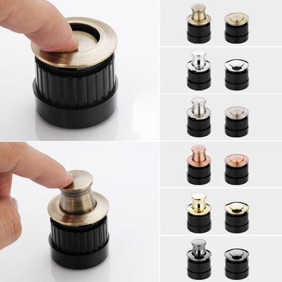 Maniglia invisibile a rimbalzo Tatami con molla incorporata Maniglia per porta di armadietto rotonda con cassetto nascosto Ferramenta per mobili