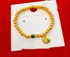 Ancient Enamel Thousand-Li Landscape Suit Gold National Fashion Bracelet Female Elegant Necklace Live Streaming Shake Fast
