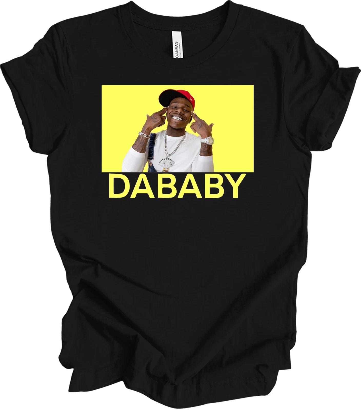 DaBaby T shirt Rapper Hip Hop Music Merch 90s Retro Meme Shirt Rockstar Album Te 4XL