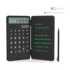 NEWYES Electronic Memo Pad with Calculator, Type C Rechargeable, 2 Line Display, Foldable, One Touch Erase, Multifunctional Calculator, Digital Memo,