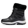 Plus-Size Women's Waterproof Winter Snow Boots, Warm Fleece-Lined, Long Tube Design, Outdoor Sports Fashion.