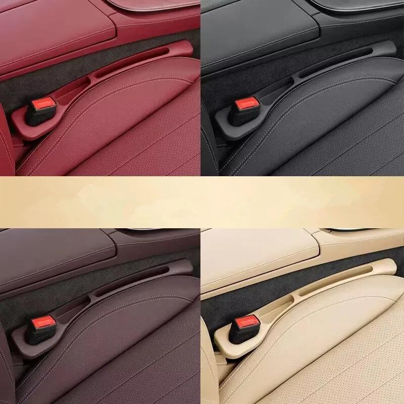 2 Stück/Paar Auto-Sitzspalt-Füller Seitennaht-Stopfenleiste Auslaufsicherer Füllstreifen Für Alle Automodelle Geldbörse Handyhalter Autozubehör