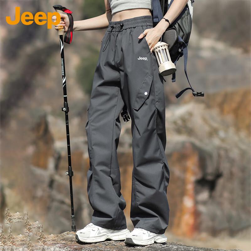 

JEEP Men s Autumn/Winter Loose Fit Teflon Cargo Pants XL