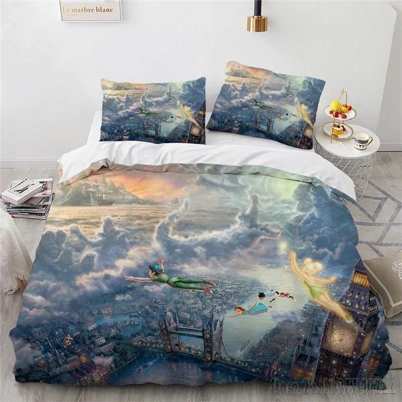 3D Cartoon Film Aladdin Duvet Cover Set HD Comforter Cover for Kids Bedding Sets Bedclothes Bedroom Decor