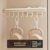 Adjustable Sliding Wardrobe Hooks Space Saving Vest Hook Pull-Out Clothes Hanger  Closet Storage