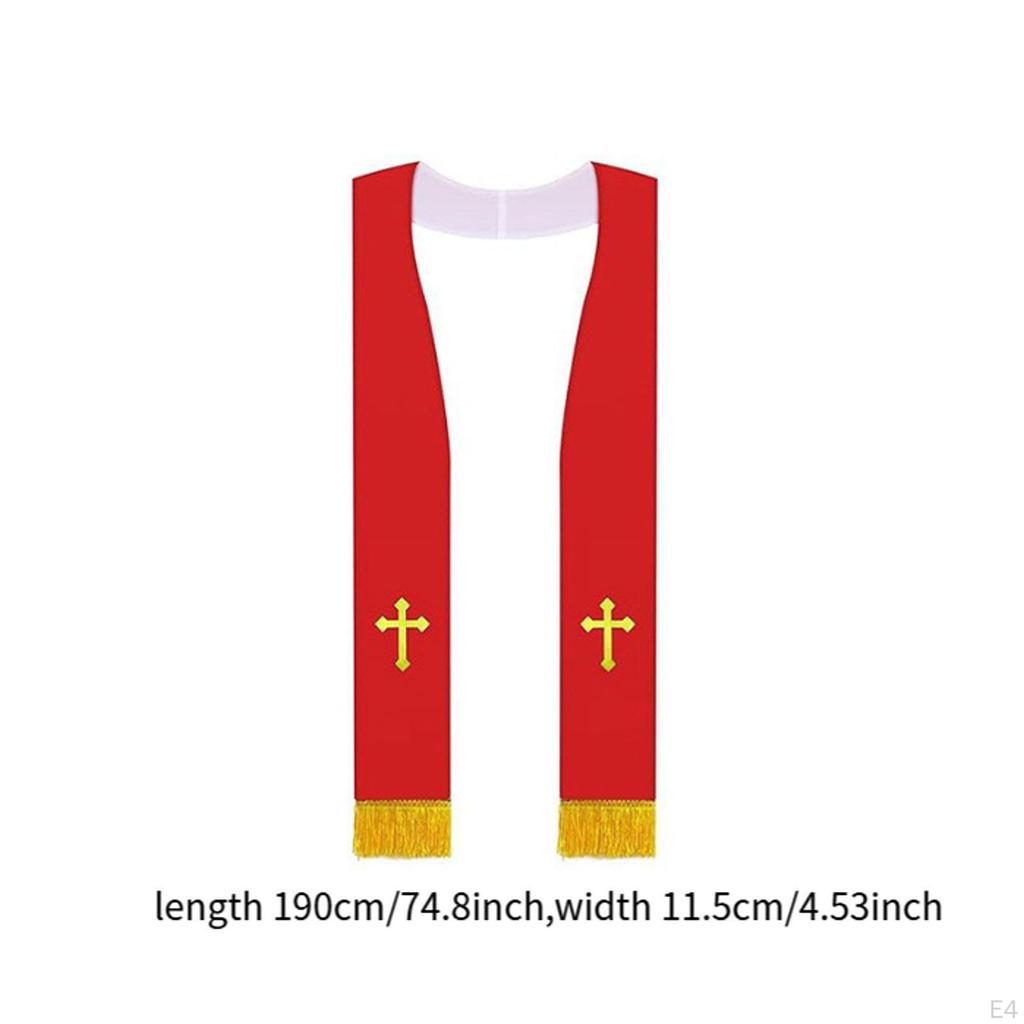 Clergy Mass Stole Classic Graduation for Men Women Wedding Adults Gifts