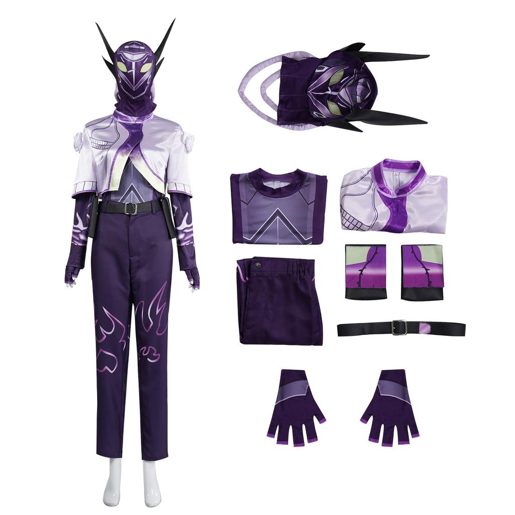 Cosplay Weiss Fearless Contract Valorant cos Sentinel Weiss Metal Ability Game Role cosplay