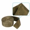 10M Motorcycle Exhaust Systems Accessories Titanium Heat Exhaust Ulating Downpipe Manifold RAP WRAP 10 Ties 30CM
