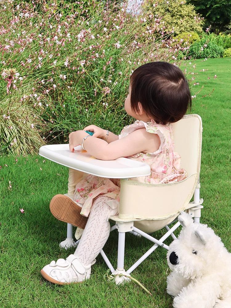 Kids' Portable Folding Chair for Camping, Dining, Beach, and Photography.