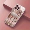 Luxus-Diamant-Pferde-Muster Rosa Metallisches Glas-Handyhülle Für iPhone 17 16 15 14 13 12 11 Pro Max 15 14 Plus 17 Air 16E Hülle