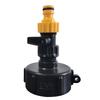 1Set 3Pc IBC S60 * 6 water tank adapter adapter valve nipple set universal joint Water valve Garden irrigation drip irrigation