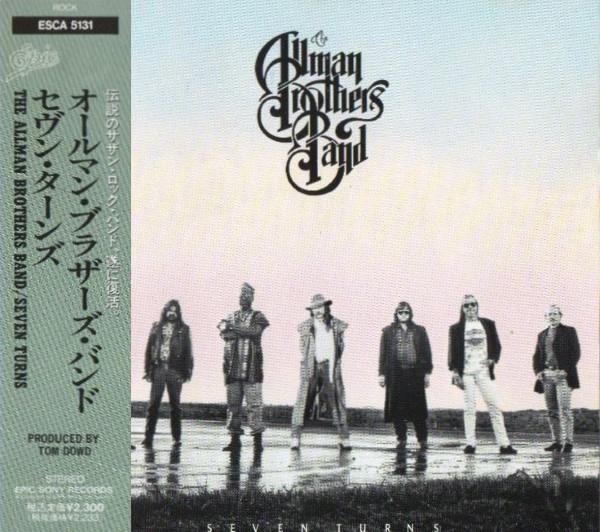 CD ALLMAN BROTHERS BAND - Seven Turns ESCA5131 Epic 1990 Japan Rock Used