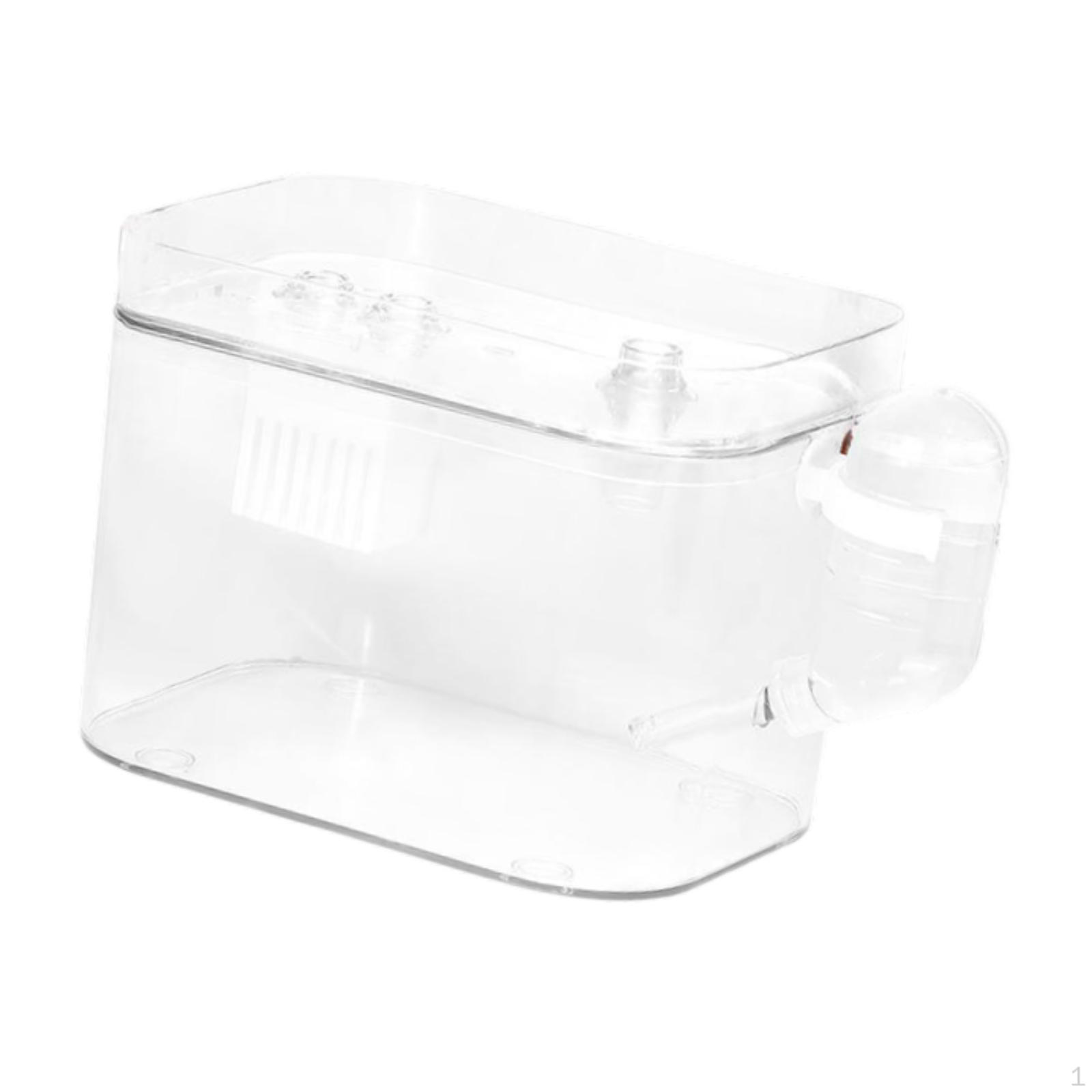 

Переноска для хомяка Клетка для хранения домашних животных Прозрачная дорожная бутылка для воды 60 мл Дышащая для маленьких животных No Handle Type