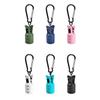 9Pcs Squid Jig Bait Protector Kit Webfoot Octopus Egi Hooks Cover Cuttlefish Umbrella Lure Cap With Carabiner Fishing Tackle