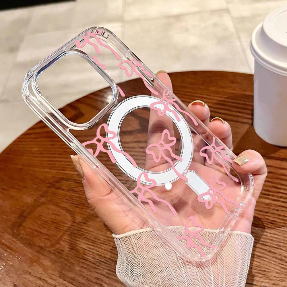 Magnetic Phone Case for iPhone 12 14 16 17 Pro 17 16 15 14 13 12 Pro Max  12 13 14 15  16 High Quality Shockproof Shell Full Protection Cute Style