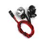 SHEAWA 110 Faro per Auto RC, Lampada LED, Luce da Lavoro, Luci di Marcia Diurna, Parte Universale per Modifica, Compatibile con Traxxas TRX-4, AXIAL