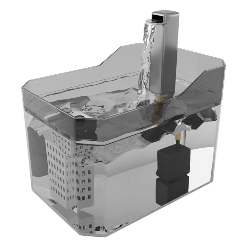 USB-Powered Cat Water Fountain with Automatic Filter & Circulation