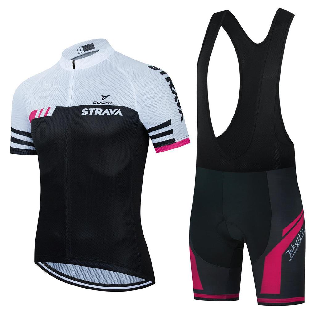 2026 Summer Suit Breathable Cycling Suit Cycling Suit Short-sleeved Suit Men's and Women's Quick-drying Breathable Cycling Suit Overalls