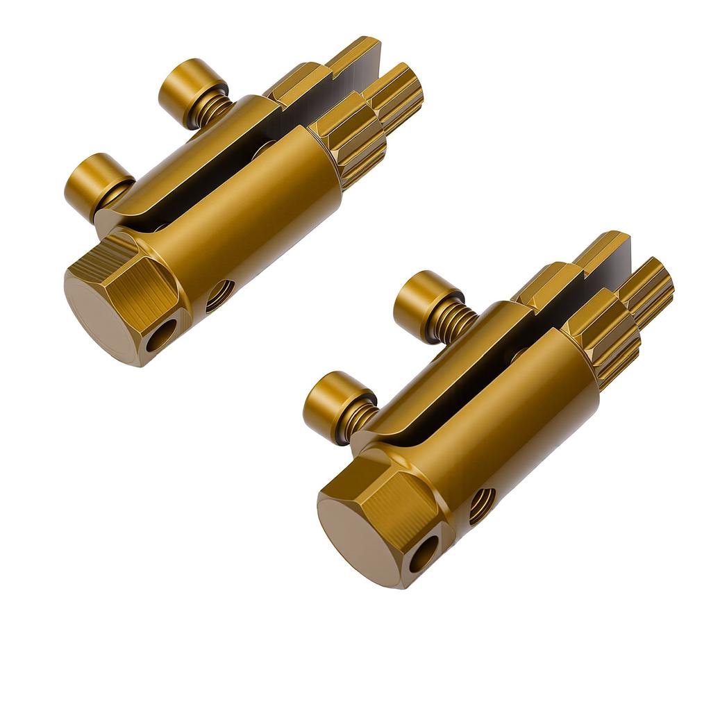 2 Set Broken Pipe Thread Extractor Tool Alloy Steel Pipe Nipple Remover Set for 1 2 3 4 1 Inch Pipe