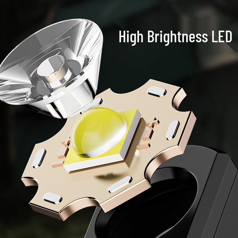 Rechargeable Mini Flashlight: Multifunctional Tent & Emergency Light for Camping & Home