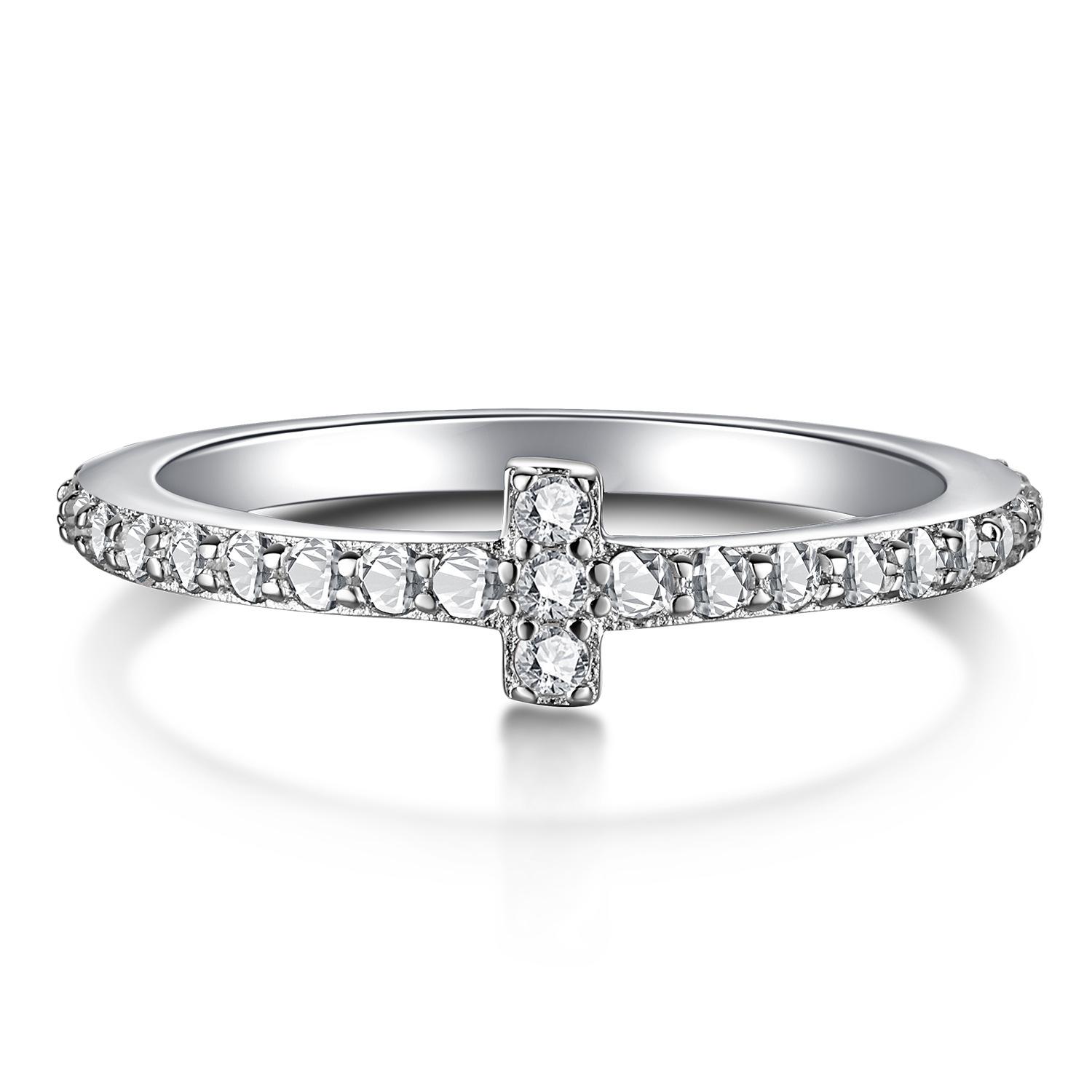 

Танцизное женское классическое кольцо из стерлингового серебра 925 пробы с цирконом, женские ювелирные изделия, свадебное обещание, подарок для вечеринки 10 серебряный