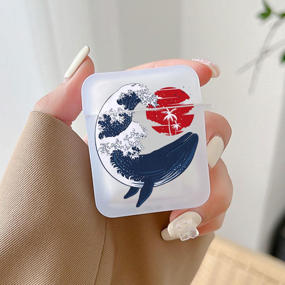 Japan Die Große Welle vor Kanagawa Kopfhörerhülle für Airpods 4. 3. Pro 3 2 Hüllen für Airpod 2 3 1 Schutz Zubehör Schale