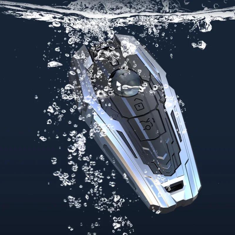 For Mercedes-Benz E Class Zinc Alloy Black Car Key Protection Shell Smart Remote Key Cover Interior Car Accessories