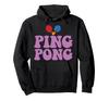 Queen Pong Girl Table Tennis Player Girl Ping Pong Hoodie