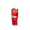 Cartoon Pattern 5d 40oz Car Travel Insulated Mug With Handle For Outdoor Activities