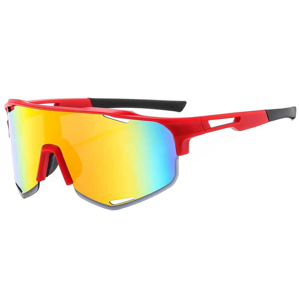 Colorful Polarized Windproof Cycling Sunglasses for Men & Women - Sports Goggles for Mountaineering & Outdoor Activities