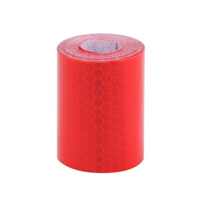 Waterproof Warning Tape Strip Stickers Warning Light Reflector Protective Sticker Reflective Film Car Safety Mark 100cm X 5cm