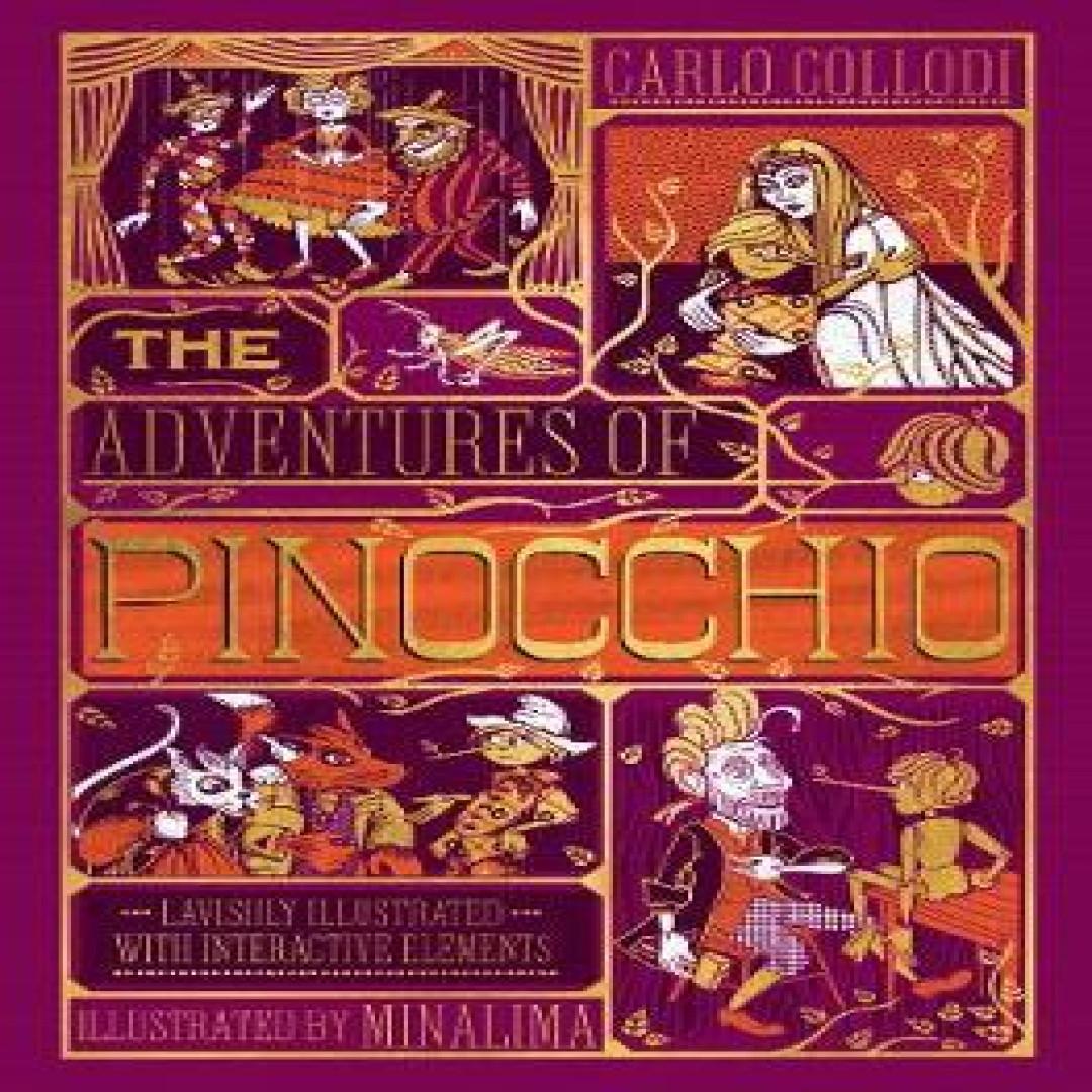 Die Abenteuer von Pinocchio MinaLima Edition von Carlo Collodi Hardcover Buch 9780062905277