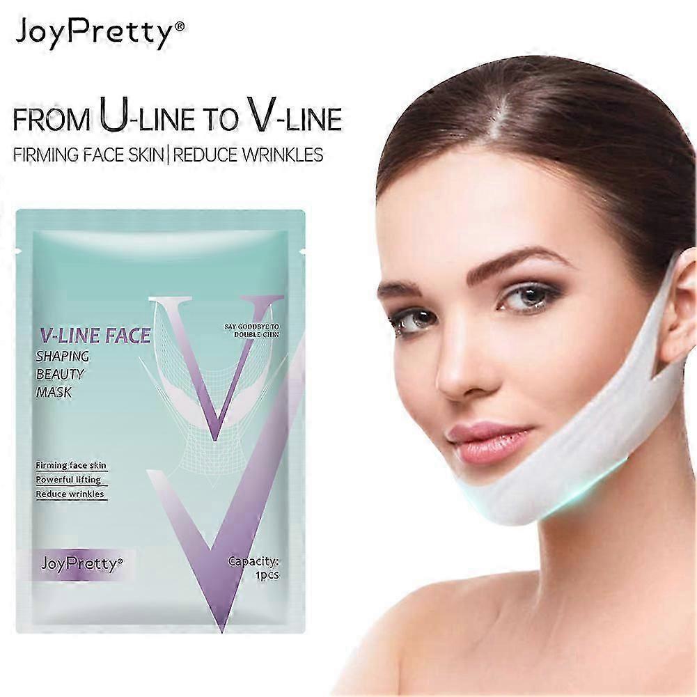 Hydrogel V-Lift Face Mask for Firming, Anti-Wrinkle, and Slimming Effects, Available in Packs
