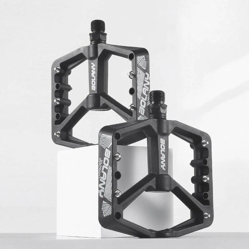 BOLANY Bicycle Pedal Bike Anti-slip Nylon Pedals MTB Ultra Light Sealed Bearing Nylon Pedal Bicycle Accessories 6