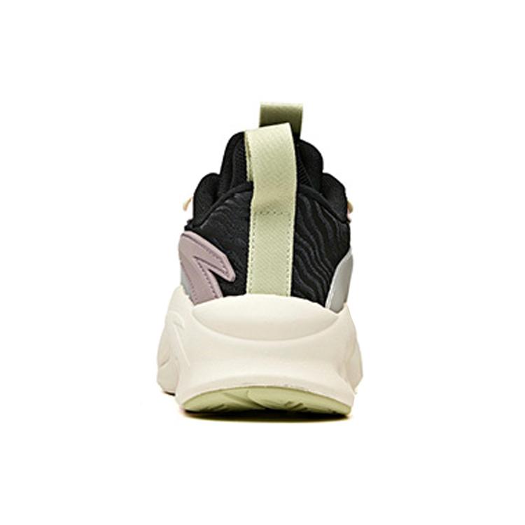 Anta Bastard Wei Feng Slip Resistant Abrasion Resistant Low top Chunky Sneakers Women's Black White Blue 122048081-3